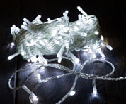 картинка Гирлянда шторы холодный с питанием от сети 1,5х1,5м прозрачный шнур от интернет-магазина К1-СТРОЙ