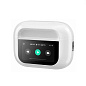 Беспроводные Bluetooth-наушники ANC/ ENC с сенсорным ЖК-экраном белый