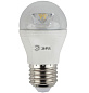 Лампа светодиодная Clear Led 7вт Е27 4000K шар ЭРА