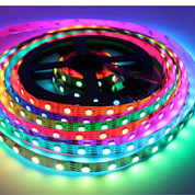 картинка Светодиодная лента бегущий огонь MAGIC-E RGB 12V 60 LED 5050 SMD 14,4W IP20 от интернет-магазина К1-СТРОЙ