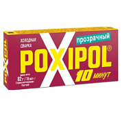 картинка Клей прозрачный красная этикетка 14мл POXIPOL от интернет-магазина К1-СТРОЙ