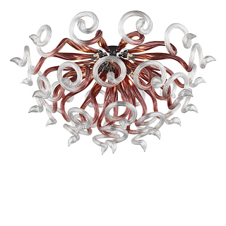 картинка 890098*** (MX9028-9) Люстра MEDUSA  9x40W G9 COFFEE+CLEAR (в комплекте) от интернет-магазина К1-СТРОЙ