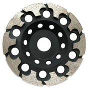 картинка Чашка алмазная зачистная 125 мм усиленная 04175 Skole от интернет-магазина К1-СТРОЙ