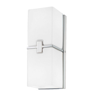 картинка 805620 (MB758-2) Светильник настенный QUBICA 2х40W E14 НИКЕЛЬ/БЕЛЫЙ (в комплекте) от интернет-магазина К1-СТРОЙ