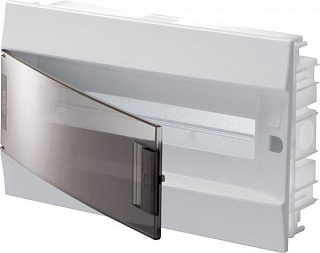 картинка Бокс Mistral41 на 18 модулей прозрачная дверь ABB от интернет-магазина К1-СТРОЙ