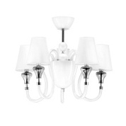 картинка 809056 (MС2070-5W) Люстра OTTO 5х25W E14+1х40W G9 БЕЛЫЙ (в комплекте) от интернет-магазина К1-СТРОЙ
