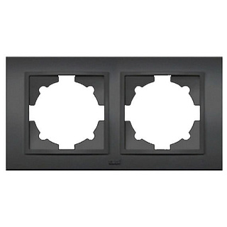 картинка Рамка 2-ая черная Elbi от интернет-магазина К1-СТРОЙ