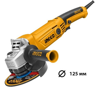 картинка Угловая шлифовальная машина AG10108-5 INGCO от интернет-магазина К1-СТРОЙ