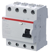 картинка УЗО FH204AC 4P 63А 30mA  AC ABB от интернет-магазина К1-СТРОЙ