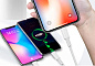 Кабель USB - Lightning/Type-C/microUSB 1,2м EC-IMC024 белый EARLDOM