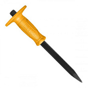 картинка Зубило слесарное пикообразное с протектором, 4x18x300 мм HCC0841218 INGCO от интернет-магазина К1-СТРОЙ