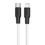 картинка Кабель USB Silicone Type-C tu iOS 3A 1 м черный X82 HOCO от интернет-магазина К1-СТРОЙ