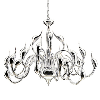 картинка Люстра подвесная Lightstar Cigno Collo 24хG4, хром от интернет-магазина К1-СТРОЙ