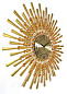 Часы настенные металлические М1912-80 G WORLD