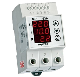 картинка Многофункциональное реле DigiTOP MP-63A от интернет-магазина К1-СТРОЙ