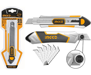 картинка Нож универсальный, 100x18 HKNS1808 INGCO от интернет-магазина К1-СТРОЙ