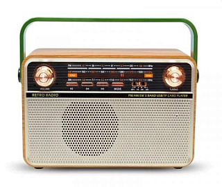 картинка Радио Retro аккумуляторное MD-505BT Kemai от интернет-магазина К1-СТРОЙ