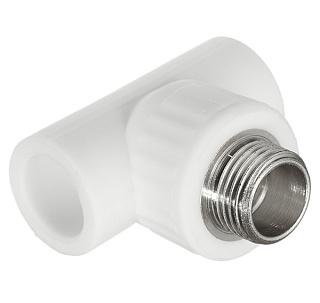 картинка Тройник комбинированный НР 25х1/2" PPR 160/20 TIM от интернет-магазина К1-СТРОЙ