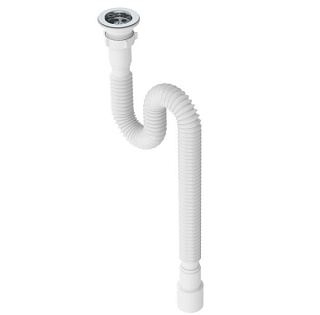 картинка Сифон гофрированный 1 1/2"х40/50 TIVOLI от интернет-магазина К1-СТРОЙ