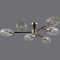 Светильник потолочный IL0285-6CSQ-79 BK AB ILLUMICO