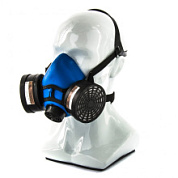 картинка Полумаска изолирующая Исток-300/400 со сменными комбинированными фильтрами А1Р1 Россия от интернет-магазина К1-СТРОЙ