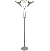 картинка Напольный светильник-торшер 03119-0.6-02 GY Reluce от интернет-магазина К1-СТРОЙ