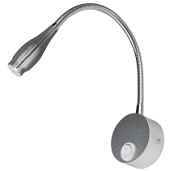 картинка Светильник светодиодный настенный гибкий ULT-F22-3W-4000K IP20 SILVER  от интернет-магазина К1-СТРОЙ