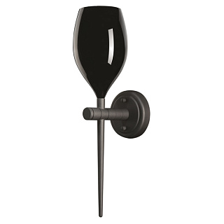 картинка 807617 (MВ1288-1BL) Бра META D'UOVO 1х40W E14 ЧЕРНЫЙ/ХРОМ (в комплекте) от интернет-магазина К1-СТРОЙ