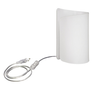 картинка 811910 (MT6000-1W) Настольная лампа  PITTORE 1х40W  E27 БЕЛЫЙ (в комплекте) от интернет-магазина К1-СТРОЙ