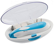 картинка Набор для маникюра и педикюра белый с бирюзовым DL-0750 Delta от интернет-магазина К1-СТРОЙ