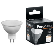 картинка Лампа светодиодная LB-1606 MR16 G5.3 6W 6400K Feron.PRO+OSRAM от интернет-магазина К1-СТРОЙ
