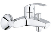 картинка Смеситель однорычажный для ванны хром 33300002 GROHE Eurosmart New от интернет-магазина К1-СТРОЙ