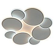 картинка Управляемый светодиодный светильник INDIGO 90W 8R-RC-500x60-WHITE/BLACK/WHITE-220-IP20 УУО00005115 Estares от интернет-магазина К1-СТРОЙ