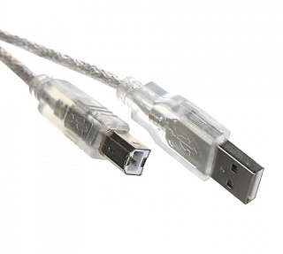 картинка USB кабель AM-BM 1,5/1,8m принтер от интернет-магазина К1-СТРОЙ