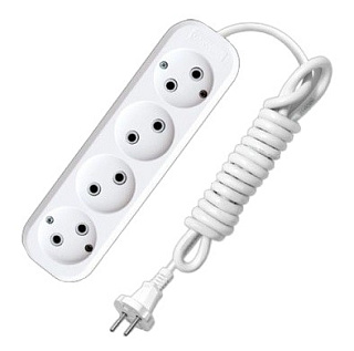 картинка Удлинитель 3м*4гн б/з Universal от интернет-магазина К1-СТРОЙ