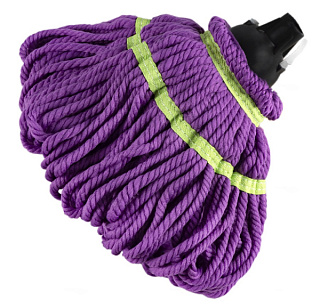 картинка Насадка к швабре микрофибра, MopM11-H "ТВИСТ" (1/6/24) РЫЖИЙ КОТ от интернет-магазина К1-СТРОЙ