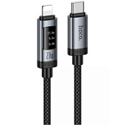 картинка Кабель HOCO U148 Type-C — Lightning 27 Вт 1,2 м с дисплеем от интернет-магазина К1-СТРОЙ